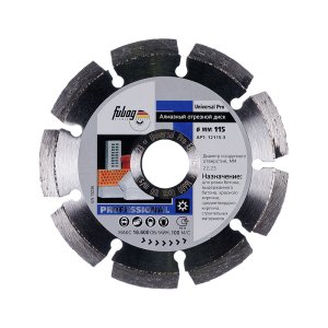 Алмазный отрезной диск FUBAG Universal Pro D115 мм/ 22.2 мм в Кирове фото