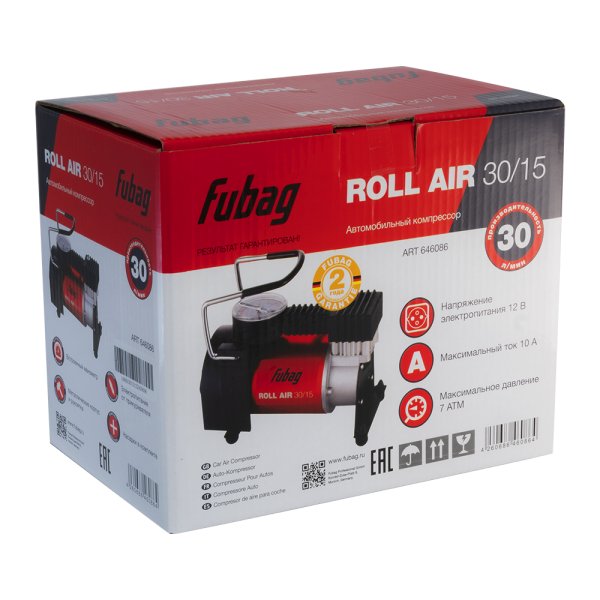 Автомобильный компрессор FUBAG Roll Air 30/15 в Кирове фото