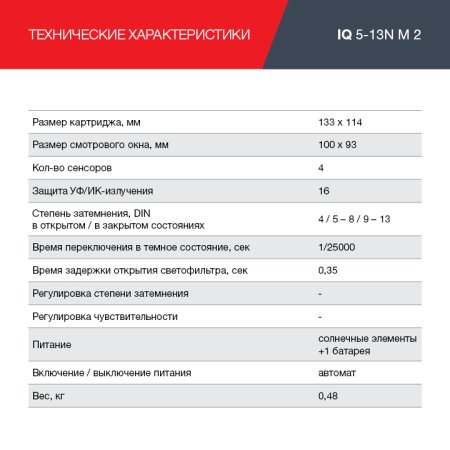  Маска сварщика Хамелеон с регулирующимся фильтром FUBAG IQ 5-13N M 2 в Кирове фото