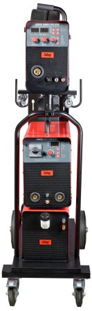 Сварочный полуавтомат INMIG 500T DW SYN + Подающий механизм DRIVE INMIG DW SYN + Шланг-пакет 5 м + Горелка FB 500 3 м + Блок жидкостного охлаждения + Тележка в Кирове фото