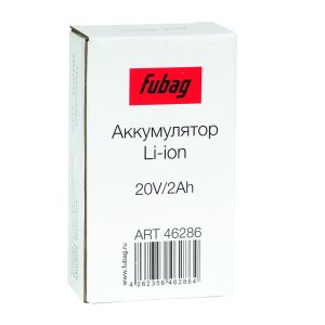 Аккумуляторная батарея FLI5S1P1202 Li-ion к бензиновым газонокосилкам FUBAG с электростартером и минирайдеру (20V/2Ah) в Кирове фото