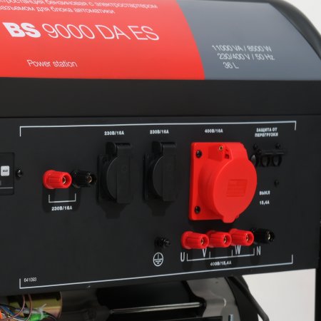 Бензиновый генератор FUBAG BS 9000 DA ES (трехфазный) с электростартером и коннектором автоматики в Кирове фото