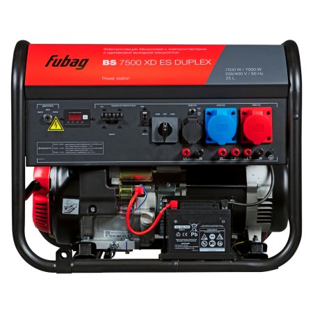 Бензиновый генератор FUBAG BS 7500 XD ES DUPLEX в Кирове фото