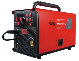 FUBAG Сварочный полуавтомат, инвертор INMIG 200 SYN PLUS с горелкой FB 250 3 м + Маска сварщика "Хамелеон" OPTIMA TEAM 9-13 BLACK + Краги спилковые сварщика красные в ПОДАРОК! в Кирове фото