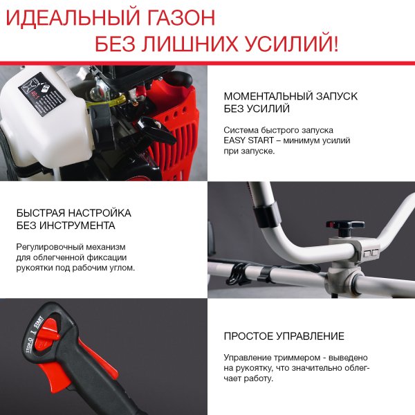 FUBAG Бензиновый триммер FPT 33 + Триммерная леска сечение витой квадрат L 130 м * 2.4 мм в ПОДАРОК в Кирове фото