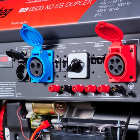 Бензиновый генератор FUBAG BS 8500 XD ES DUPLEX для одно и трехфазного режимов работы в Кирове фото