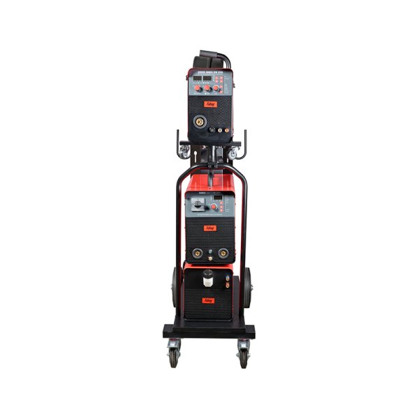 FUBAG Cварочный полуавтомат INMIG 500T DW SYN + Подающий механизм DRIVE INMIG DW SYN +Шланг-пакет 5 метров 70мм2 14 pol с жидкостным охлаждением для INMIG 500T DW SYN + Горелка FB 500 3m + Блок жидкостного охлаждения Cool 70 + Тележка для аппаратов в Кирове фото