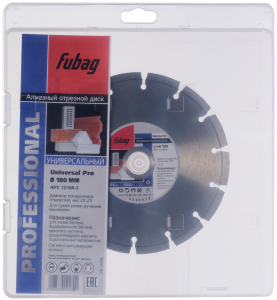 Алмазный отрезной диск FUBAG Универсальный Про (Universal Pro) D180 мм / 22,2 мм в Кирове фото