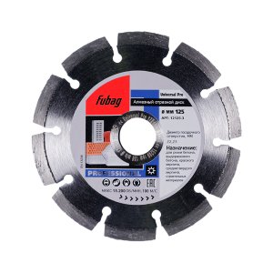 Алмазный отрезной диск FUBAG Universal Pro диам. 125/22.2 в Кирове фото