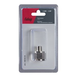 FUBAG Переходник 1/4 дюйма M на 1/2 дюйма F, блистер 1 шт в Кирове фото