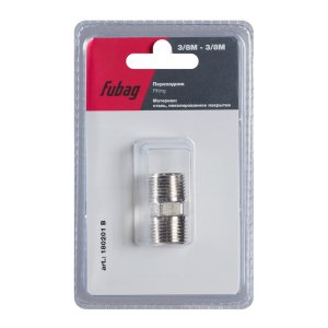 FUBAG Переходник 3/8 дюйма M на 3/8 дюйма М, блистер 1 шт в Кирове фото