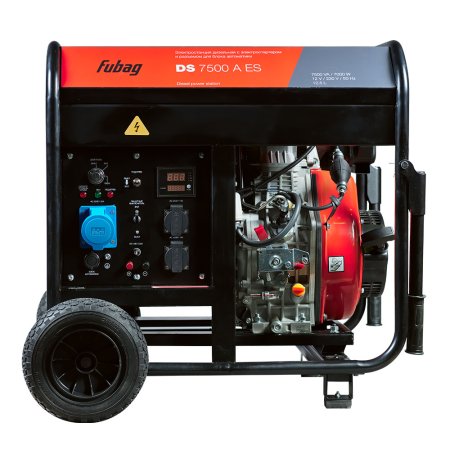 Дизельный генератор FUBAG DS 7500 A ES с электростартером и коннектором автоматики в Кирове фото