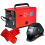 FUBAG Сварочный полуавтомат IRMIG 208 SYN PLUS (31447) + Маска сварщика Хамелеон IR 9-13N S (38072) + Сварочные краги на подкладке красные FWGN 10R (641180) в Кирове фото