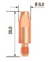 FUBAG Контактный наконечник M6х28 мм ECU D=0.6 мм (10 шт.) в Кирове фото