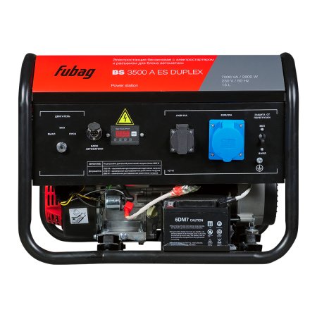 Бензиновый генератор FUBAG BS 3500 A ES DUPLEX в Кирове фото