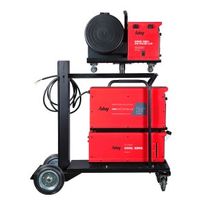 FUBAG Сварочный полуавтомат XMIG 500T DW PULSE  + Подающий механизм DRIVE XMIG DW PULSE  + Горелка FB 550W 3m  + Блок жидкостного охлаждения Cool XMIG  + Шланг-пакет 5 метров 95мм2 14 pol с жидкостным охлаждением + Тележка XM в Кирове фото