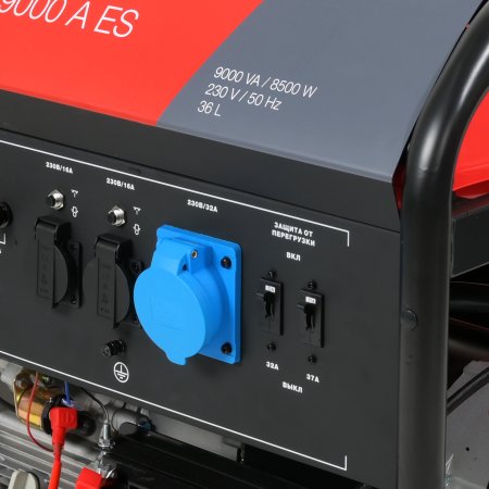 Бензиновый генератор FUBAG BS 9000 A ES с электростартером и коннектором автоматики в Кирове фото