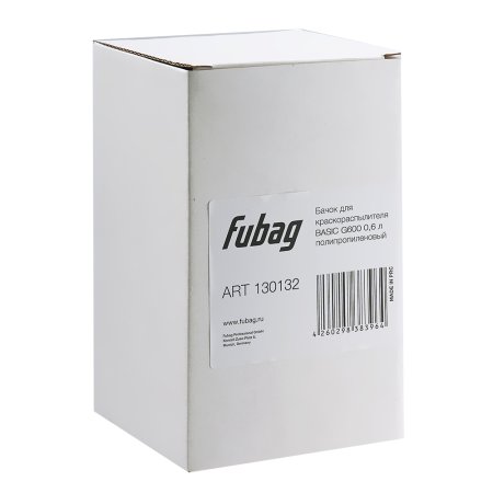 FUBAG Бачок для краскораспылителя BASIC G600, 0.6л полипропиленовый в Кирове фото
